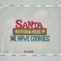 Santa Stop Here We Have Cookies