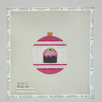 Pink Figgy Pudding Ornament
