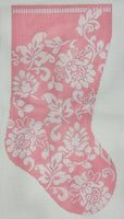 Karen's Pink Damask Midi Stocking
