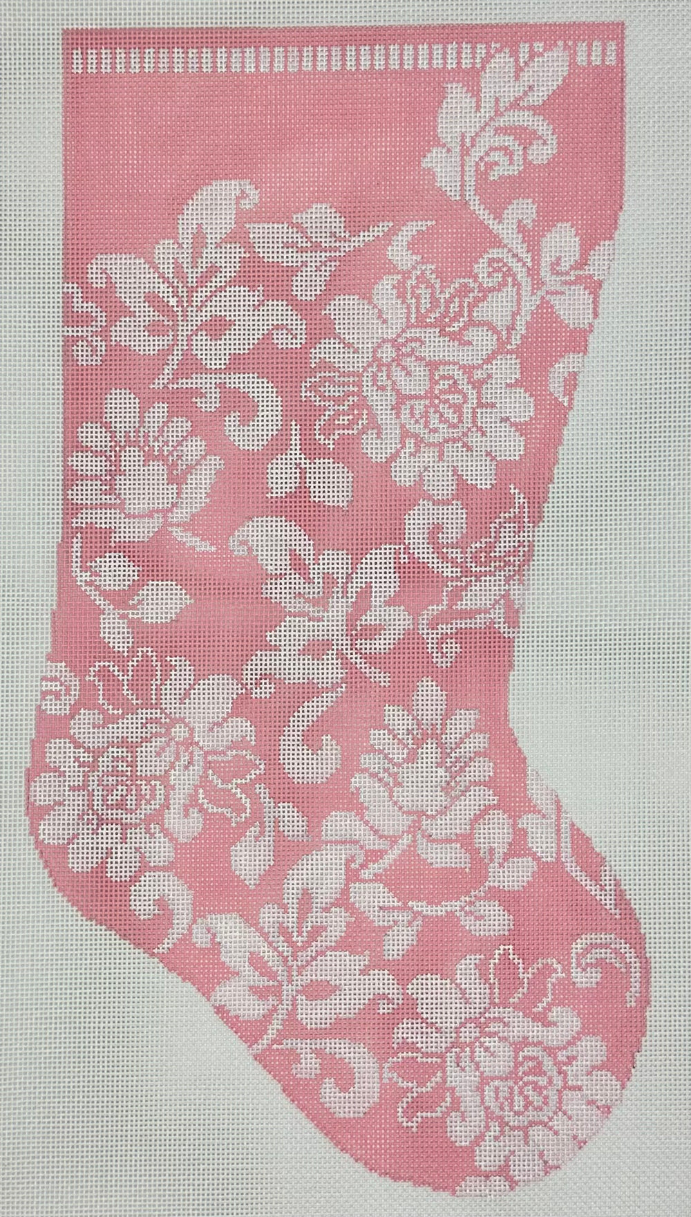 Karen's Pink Damask Midi Stocking