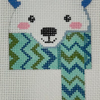 Cozy Critters - Polar Bear with stitch guide