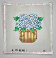 Nantucket Basket with Hydrangea
