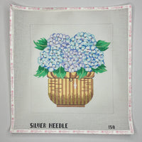 Nantucket Basket with Hydrangea