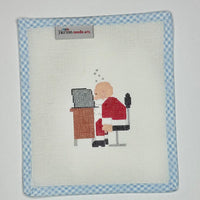 Santa Needs Tech Support with stitch guide