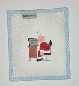 Santa Needs Tech Support with stitch guide