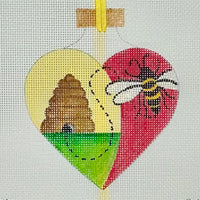 Bee Skep Heart
