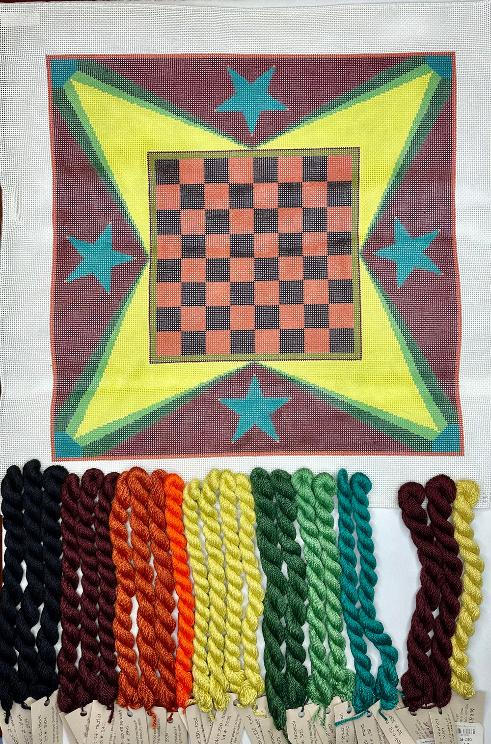 Checkers with threads