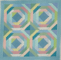 Rose Quilt Square
