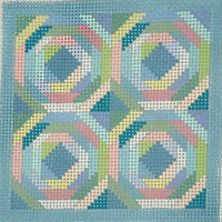 Rose Quilt Square