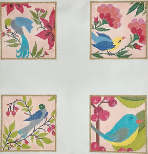 Garden Birds Coaster Set