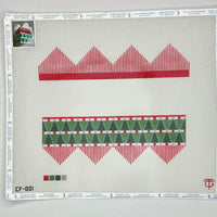 Christmas Trees Present Ornament