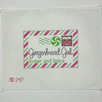 Gingerbread Girl Mini Letter