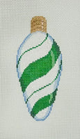 Green Peppermint Swirl Bulb
