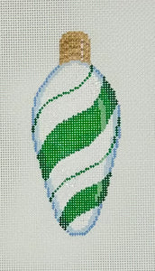 Green Peppermint Swirl Bulb