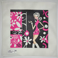 Flirty Girl Collage Pink/Black