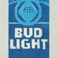 Bud Light Can Ornament