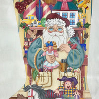 Toymaker Santa Stocking