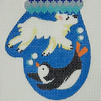 Mini Mitten - Polar Bear & Penguin