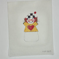 Heart Sweater Snowman