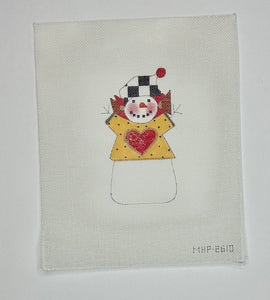 Heart Sweater Snowman