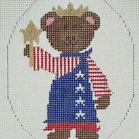 July Teddy Bear with stitch guide