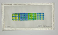 Green/Blue Plaids Cuff Bracelet
