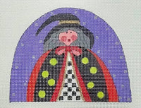 Miss Green Apple with stitch guide
