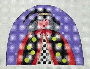 Miss Green Apple with stitch guide