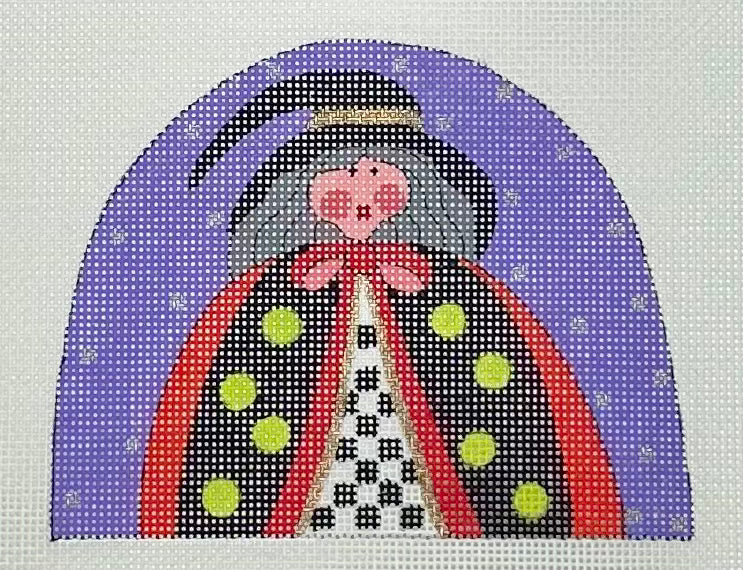 Miss Green Apple with stitch guide
