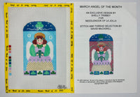 March Angel with stitch guide
