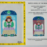 March Angel with stitch guide