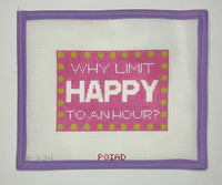 Why Limit Happy to an Hour?
