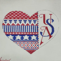 USA Heart
