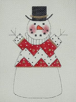 Zig Zag Sweater Snowman
