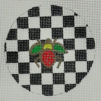 Strawberry Bee Round
