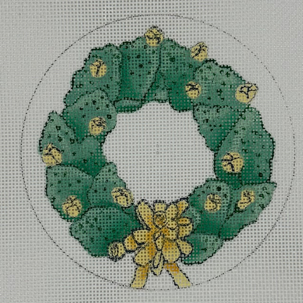 Cactus Wreath Ornament