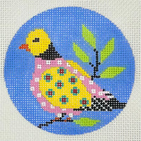 Two Turtle Doves with stitch guide