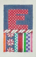 Jolly Stripe Letter - E
