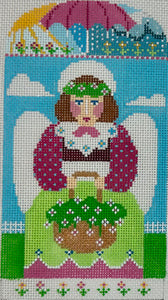 May Angel with stitch guide