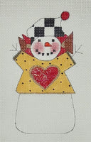 Heart Sweater Snowman
