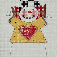 Heart Sweater Snowman