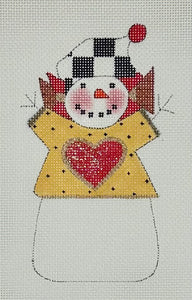 Heart Sweater Snowman