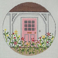 New England Spring Door with stitch guide
