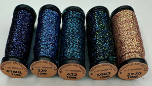 5 spools of 1/16" ribbon