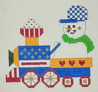 Snowman Express with stitch guide
