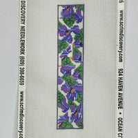 Violets in Ivory Bookmark