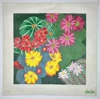 Cactus Flowers Pillow
