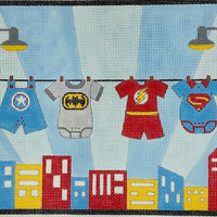 Boys Superhero Clothesline