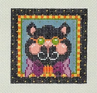 Halloween Mini Square - Black Cat
