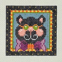 Halloween Mini Square - Black Cat